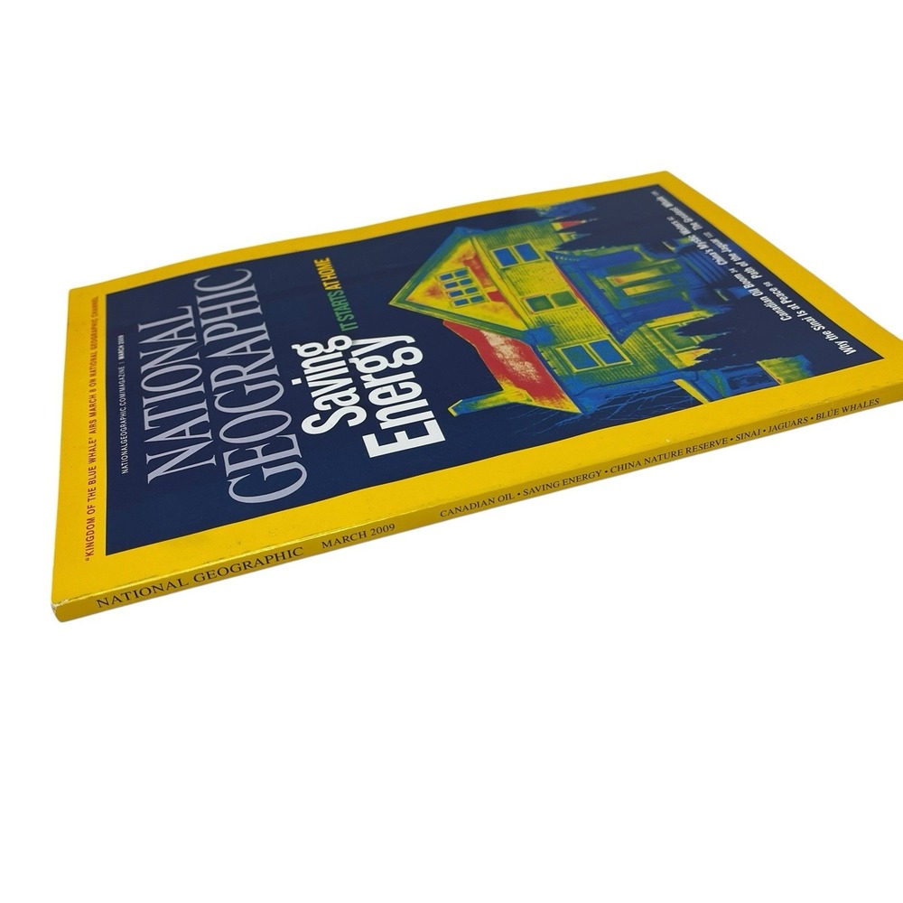 National Geographic Magazine March‎ 2009 Saving Energy, Greatest Whale, Oil Boom - Picture 5 of 5